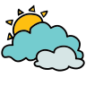 Partly Cloudy Day 96px